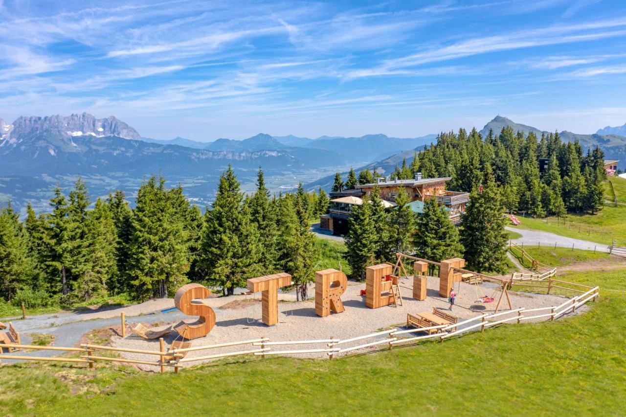Hotel Garni Entstrasser Кицбюэль Экстерьер фото